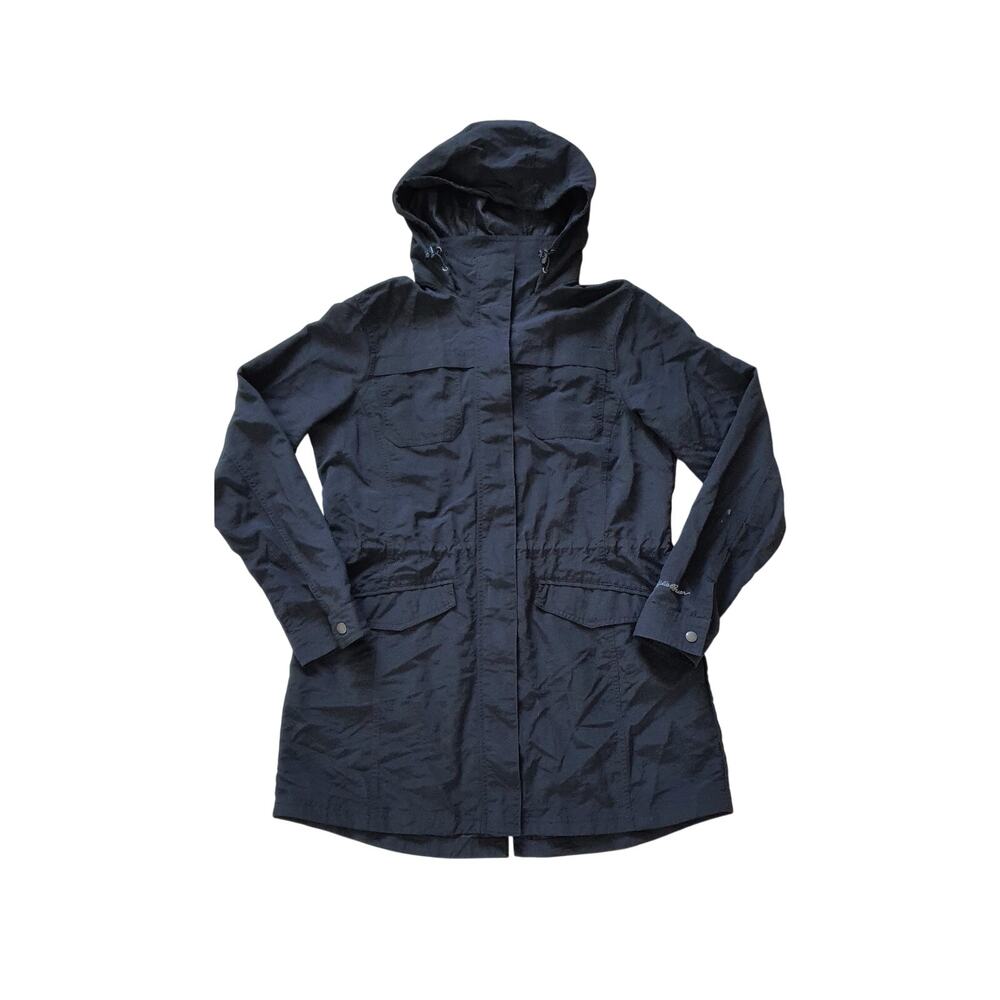 Eddie Bauer Hoodie Jacket Hiking Parka Pocket Womens Large Adventurer